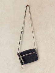 White Stuff Blue Hollie Mini Cross-Body Bag - Image 1 of 4