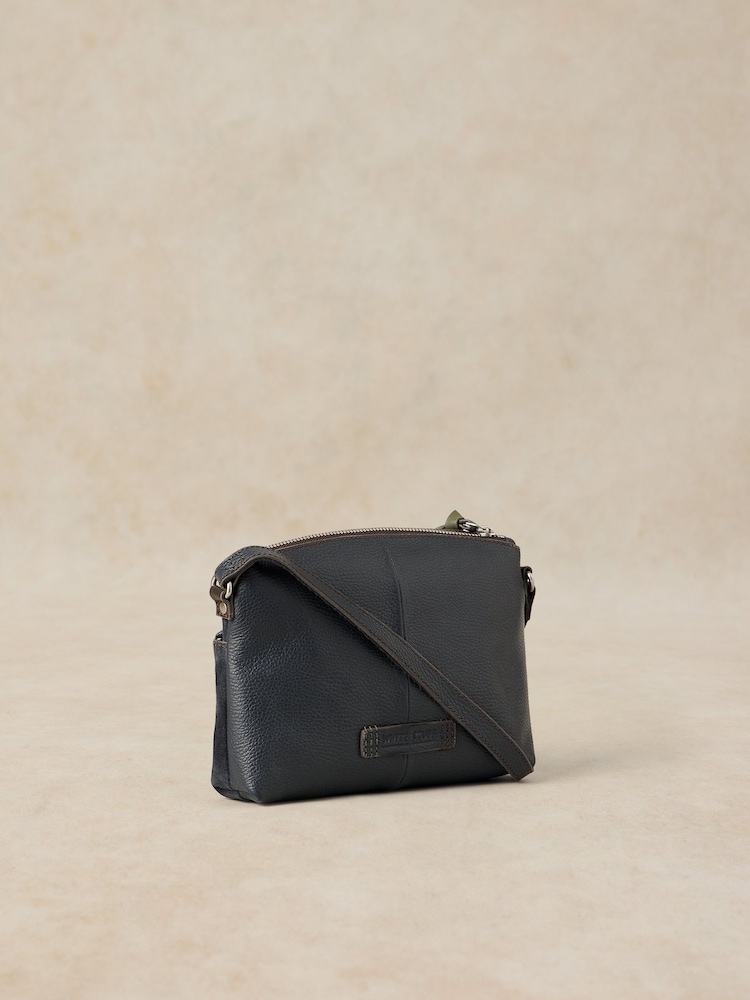 White Stuff Blue Hollie Mini Cross-Body Bag - Image 2 of 4