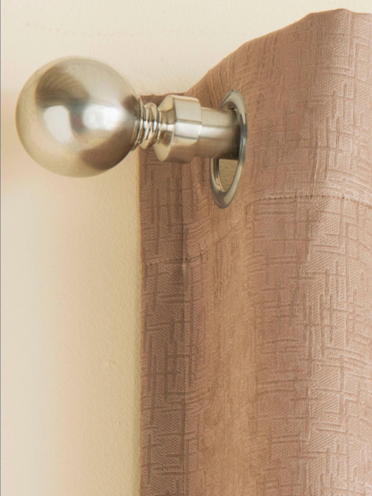 Enhanced Living Neutral Vogue Ready Made Thermal Blackout Eyelet Curtains - Image 2 of 4