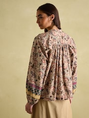 Joules Cecilia Paisley Button Down Blouse - Image 2 of 6