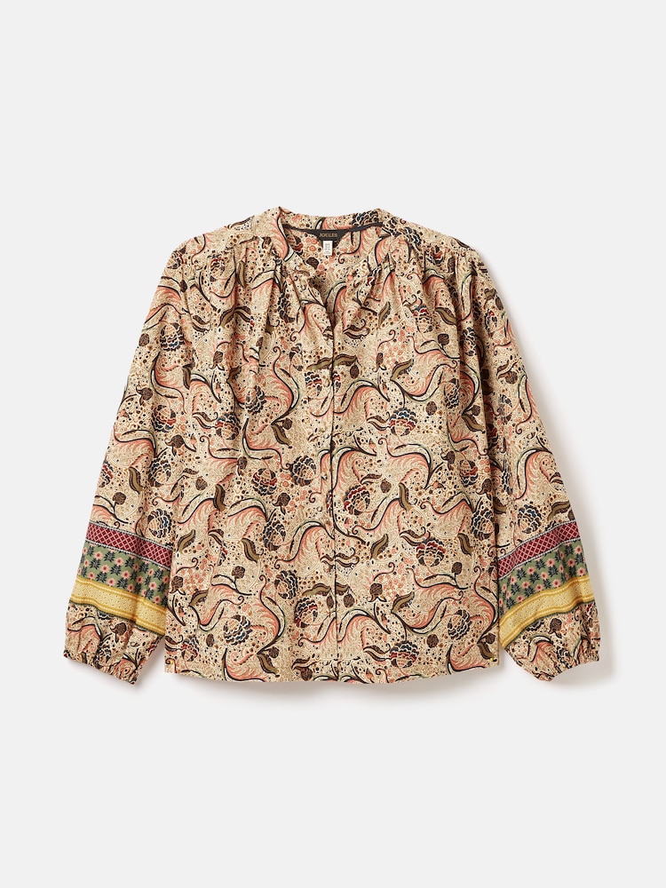 Joules Cecilia Paisley Button Down Blouse - Image 6 of 6