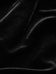 Black Tailored Velvet Blazer - Image 6 of 6