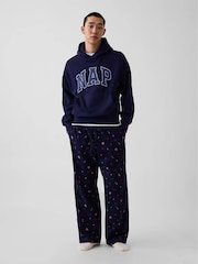 Gap Navy Gingerbread Matching Family Flannel Pyjama Bottoms - Image 3 of 7