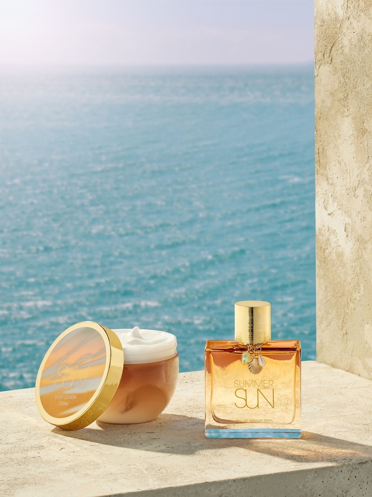 Summer Sun 100ml Perfume and 200ml Body Lotion Gift Set - Image 1 of 4