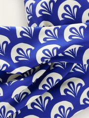 Boden Blue/White Levanzo Halter Bikini Top - Image 6 of 6