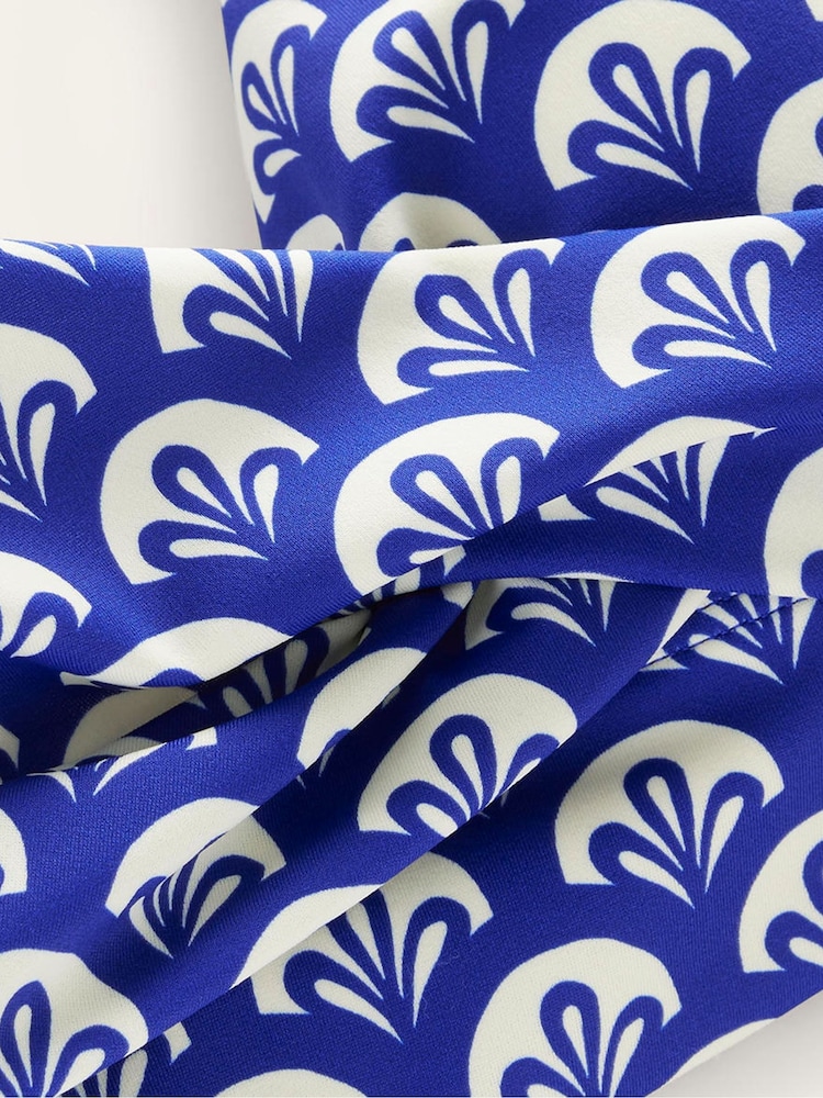 Boden Blue/White Levanzo Halter Bikini Top - Image 6 of 6