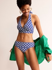 Boden Blue Levanzo Fold Bikini Bottoms - Image 4 of 6