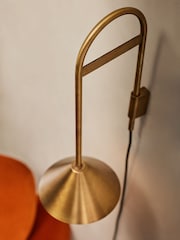 MADE.COM Brass Rhett Wall Light - Image 2 of 3
