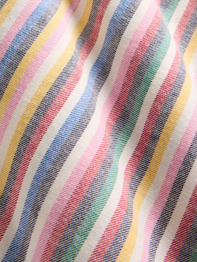 Gap Multi Stripe Flannel Pyjamas Shorts - Image 5 of 5 Gap Multi Stripe Flannel Pyjamas Shorts - Image 5 of 5