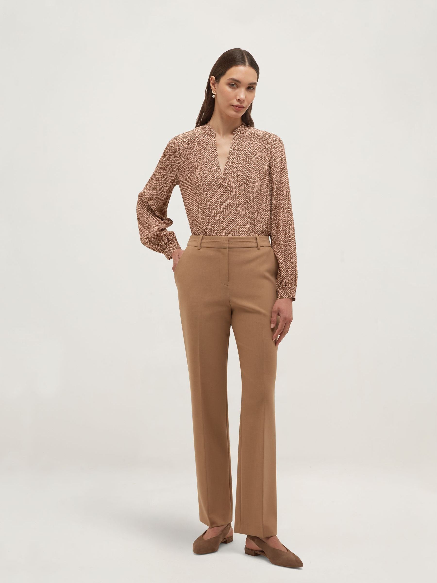 Hobbs Women's Natural Allegra Trousers