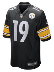 Nike Black NFL Pittsburgh Steelers Home Game Jersey - JuJu Smith-Schuster - Image 2 of 3