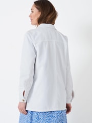 Crew Clothing Company White Cotton Casual Jacket - Image 2 of 4