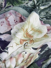 Navy Floral Bandeau Midi Dress - Image 5 of 5