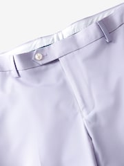 Lilac Purple Slim Fit Motionflex Stretch Suit Trousers - Image 6 of 8