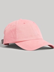Superdry Pink Vintage Embroidered Cap - Image 3 of 4