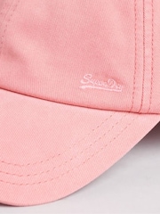 Superdry Pink Vintage Embroidered Cap - Image 4 of 4