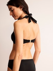 Boden Black Chrome Santorini Bikini Top - Image 3 of 6