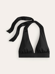 Boden Black Merano Deep V-Neck Bikini Top - Image 5 of 6