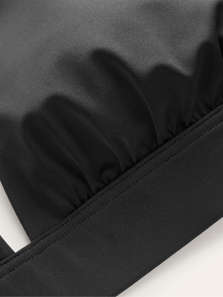 Boden Black Merano Deep V-Neck Bikini Top - Image 6 of 6