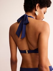 Blau - Boden Ithaca Bikinioberteil mit Neckholder - Bild 2 von 6