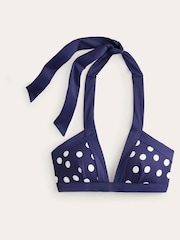Blau - Boden Ithaca Bikinioberteil mit Neckholder - Bild 5 von 6