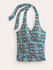 Boden Green Levanzo Halter Tankini Top - Image 5 of 6