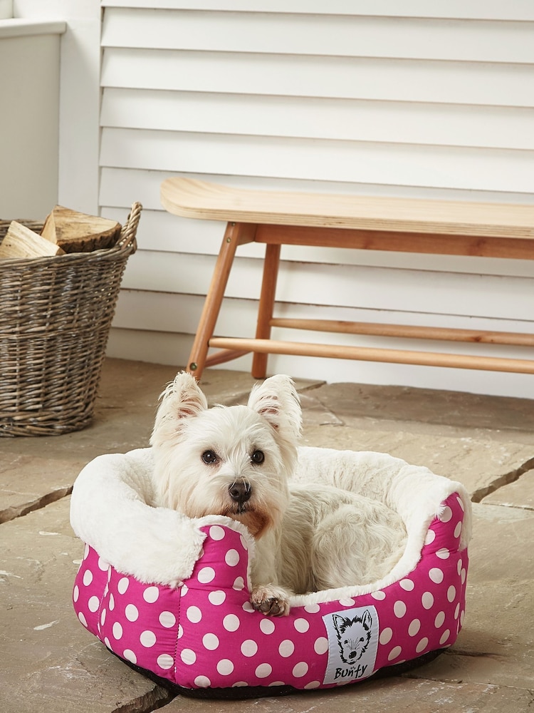 Bunty Pink Deep Dream Dog Bed - Image 1 of 4