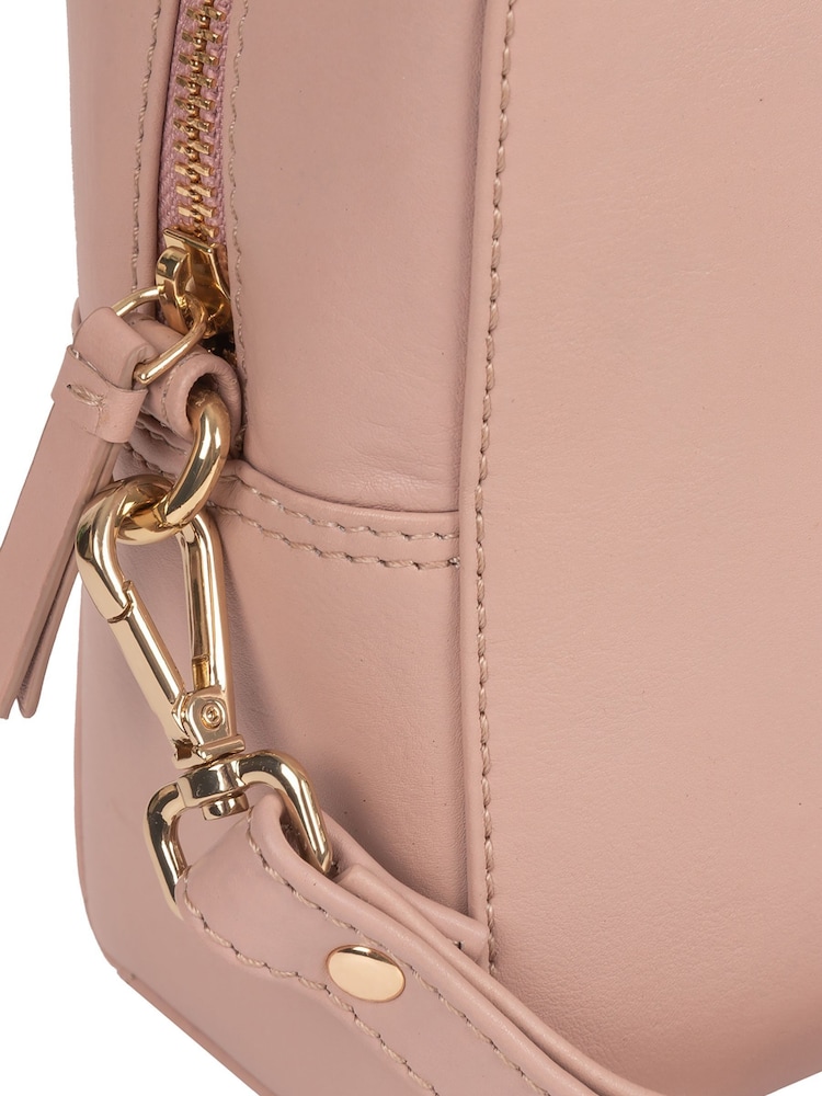 Pure Luxuries London Brompton Leather Cosmetic Bag - Image 6 of 6