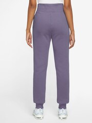 Nike Dark Purple Oversized Mini Swoosh Joggers - Image 2 of 9