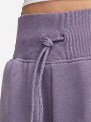 Nike Dark Purple Oversized Mini Swoosh Joggers - Image 7 of 9