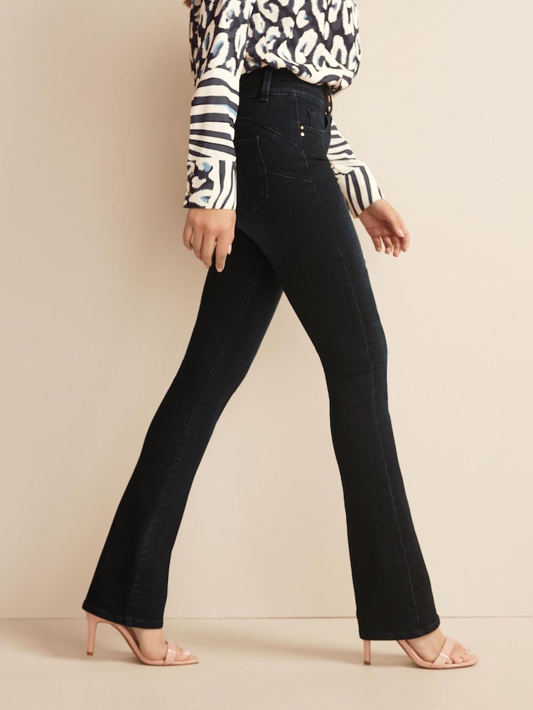 Inky Blue Lift, Slim And Shape Bootcut Jeans - Image 2 of 6 Inky Blue Lift, Slim And Shape Bootcut Jeans - Image 2 of 6