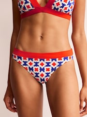 Boden Blue/white Ithaca Panel Bikini Bottoms - Image 1 of 6