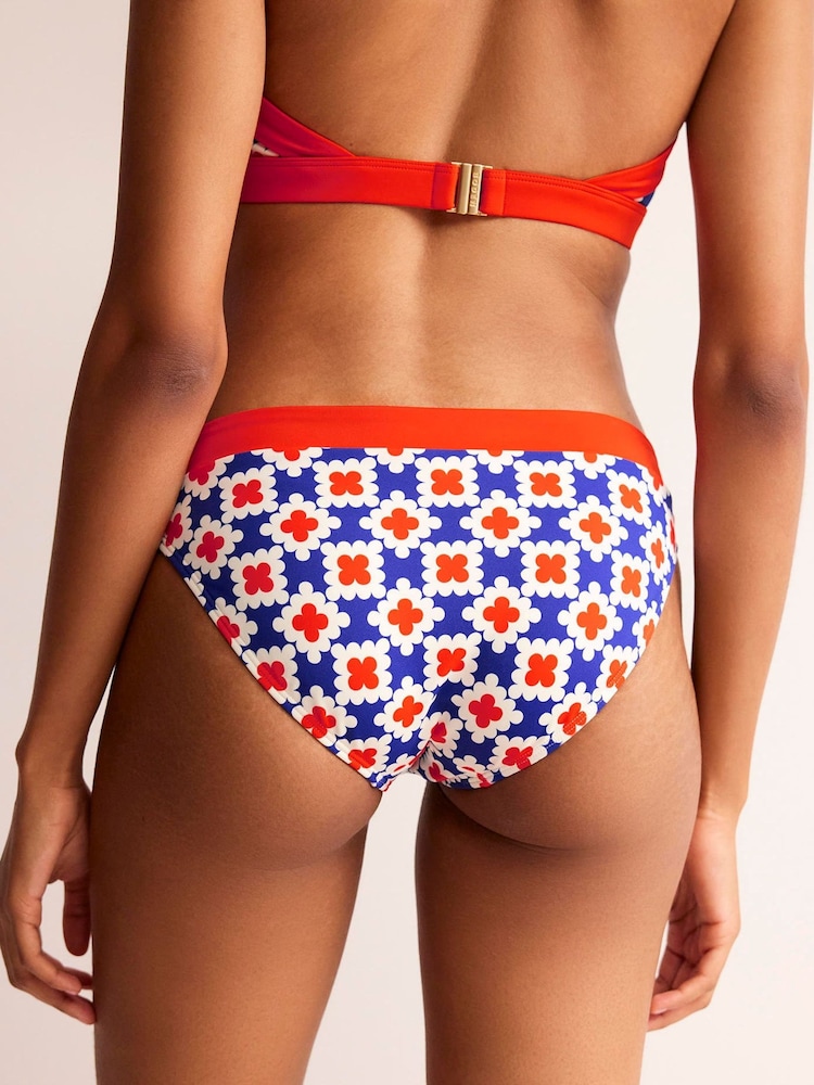 Boden Blue/white Ithaca Panel Bikini Bottoms - Image 2 of 6