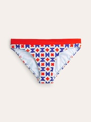 Boden Blue/white Ithaca Panel Bikini Bottoms - Image 5 of 6