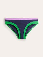 Boden Dark Blue Santorini Bikini Bottoms - Image 5 of 6