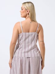 Yours Curve Red Limited Waistcoat - Image 3 of 5