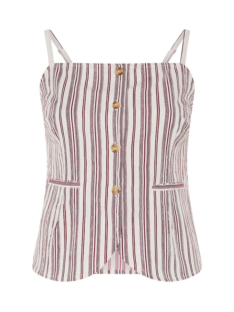 Yours Curve Red Limited Waistcoat - Image 5 of 5