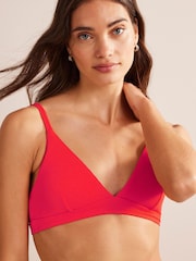 Orange - Boden Arezzo Bikinioberteil mit V-Ausschnitt - Bild 3 von 6