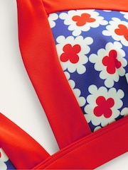 Blau/Weiß - Boden Ithaca Bikinioberteil mit Neckholder - Bild 6 von 6