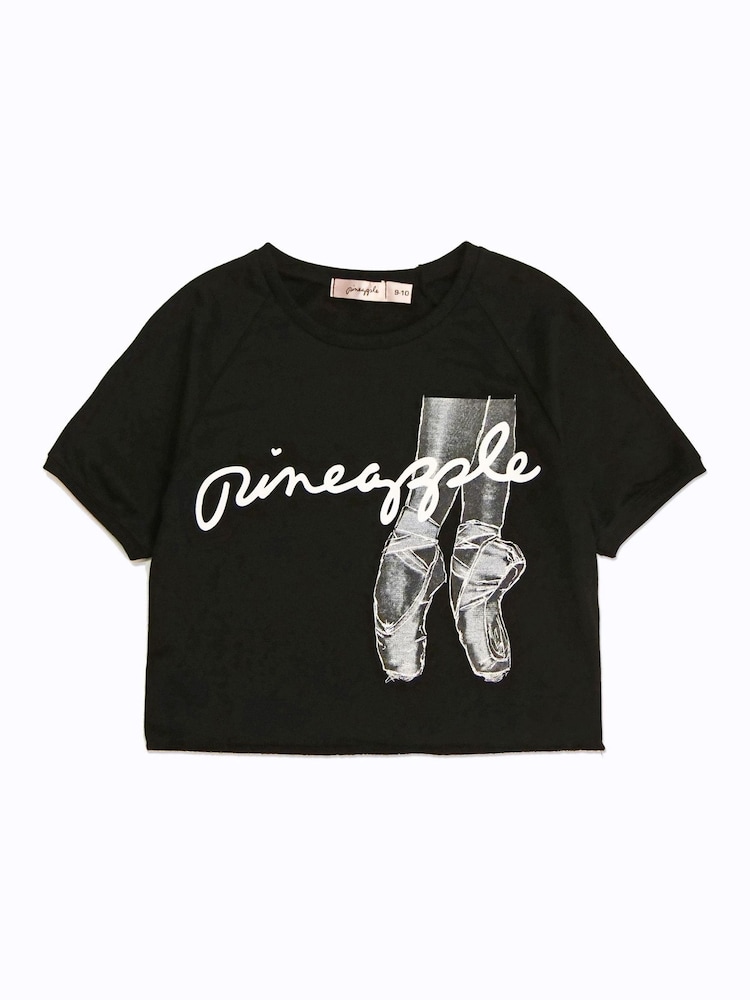 Pineapple Black Ballet Slouchy T-Shirt - Image 5 of 5