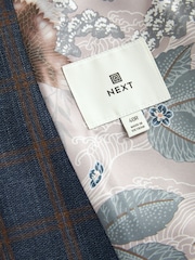 Bright Blue Trimmed Check Suit Waistcoat - Image 8 of 10