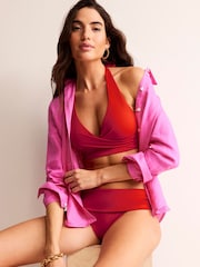 Boden Orange Levanzo Halter Bikini Top - Image 1 of 6
