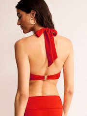 Boden Orange Levanzo Halter Bikini Top - Image 2 of 6