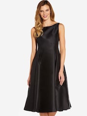 Adrianna Papell Sleeveless Tea Length Dress - Image 1 of 4