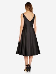 Adrianna Papell Sleeveless Tea Length Dress - Image 2 of 4