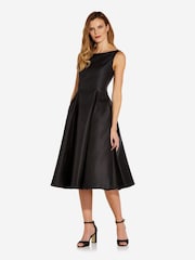 Adrianna Papell Sleeveless Tea Length Dress - Image 3 of 4