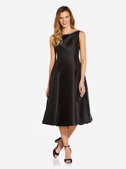 Adrianna Papell Sleeveless Tea Length Dress - Image 4 of 4