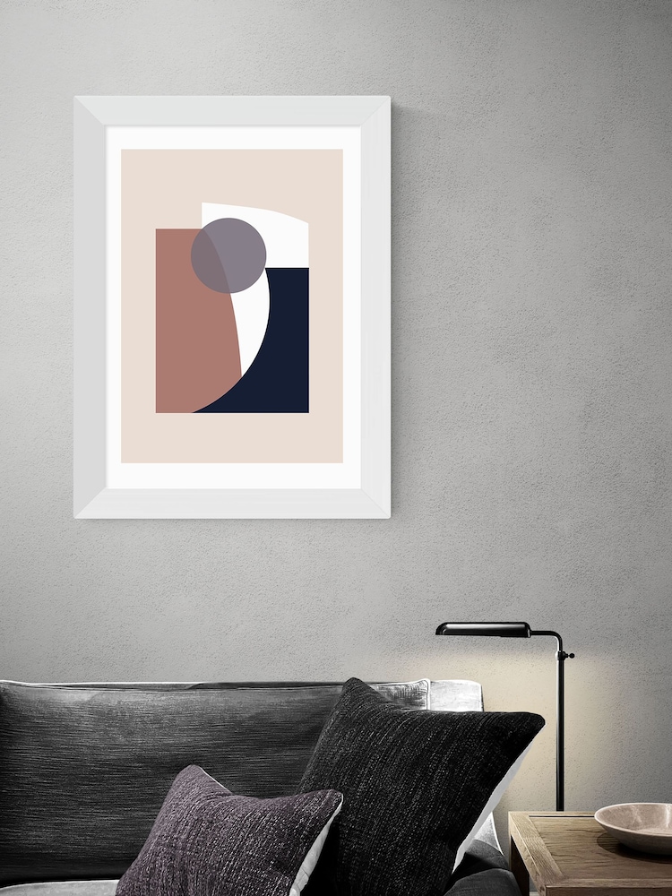 East End Prints Natural Blanced Shapes 1 by Anna Mainz - Image 1 of 3