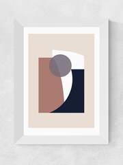 East End Prints Natural Blanced Shapes 1 by Anna Mainz - Image 3 of 3