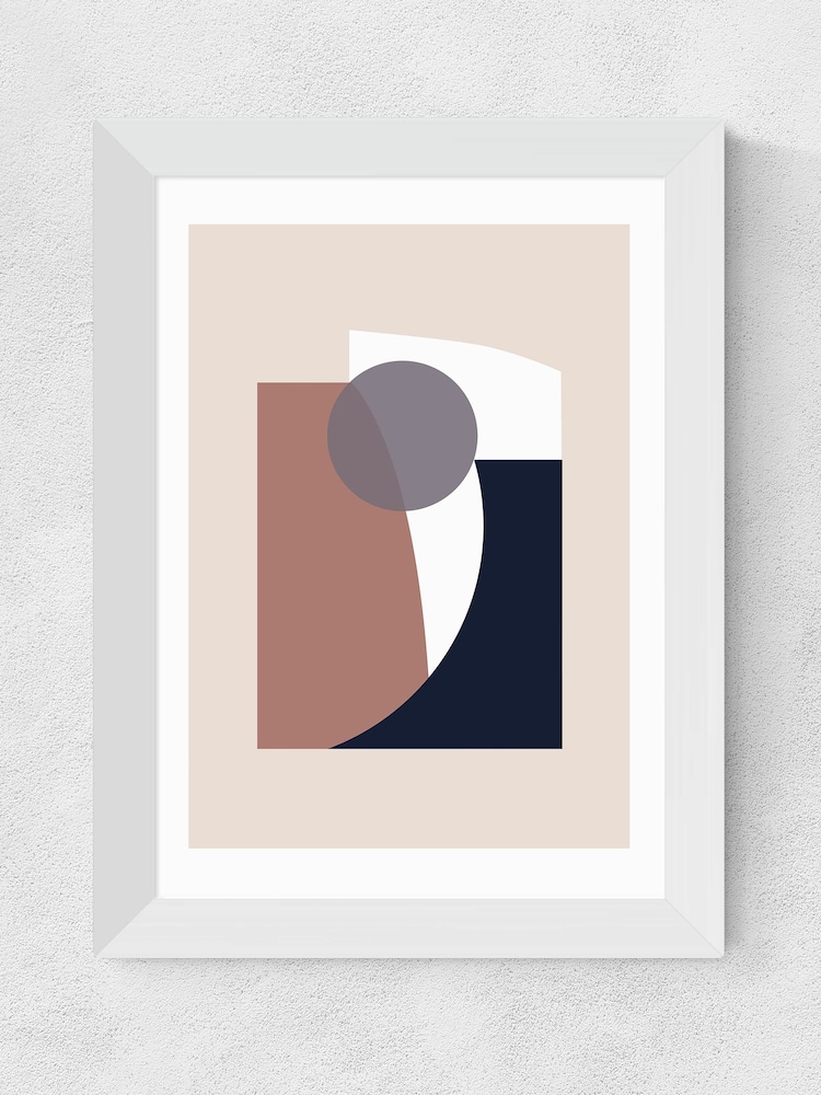East End Prints Natural Blanced Shapes 1 by Anna Mainz - Image 3 of 3